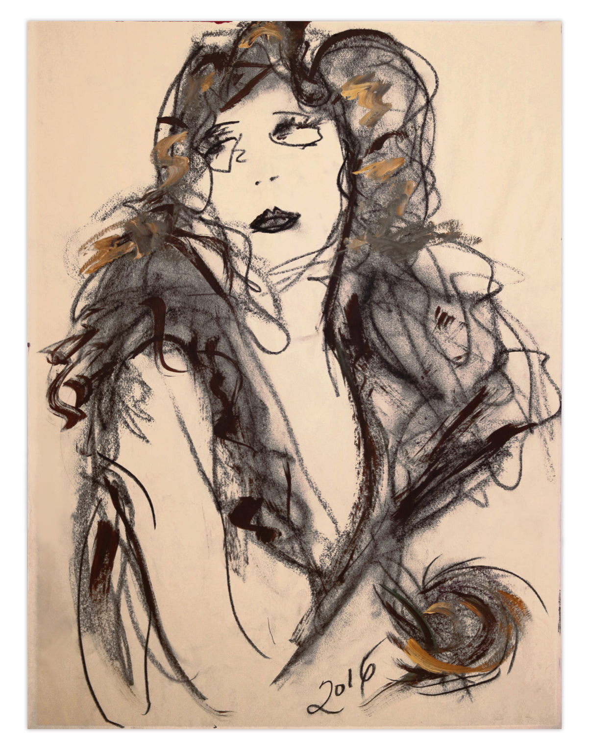 clara '16 - limited edition series print
