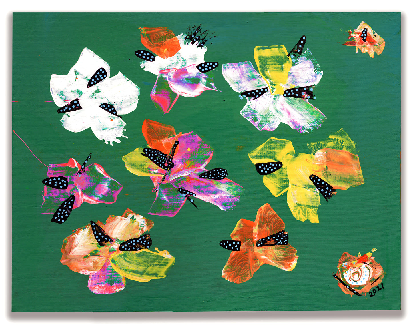 butterflowers – original artwork – '21