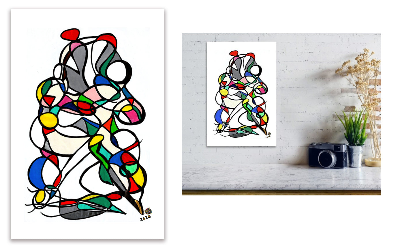 the couple '20 – limited edition print
