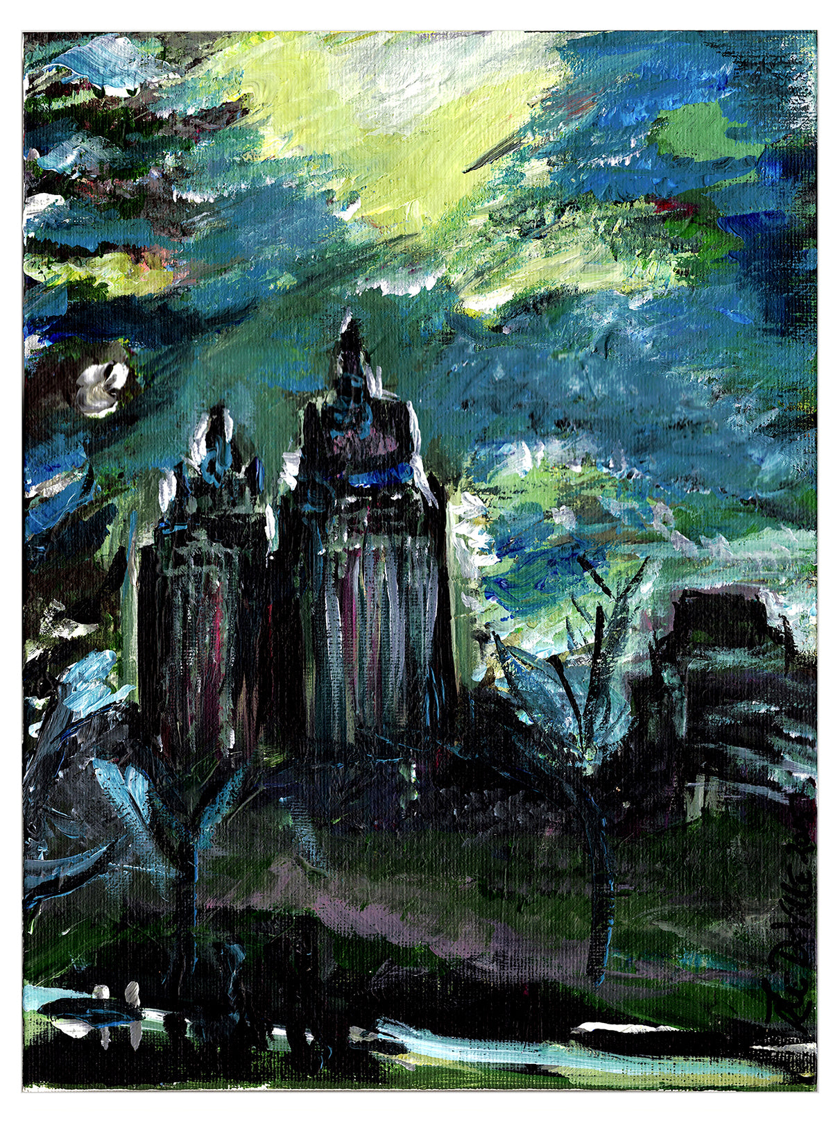 central park, april 30 – 2015 – original artwork