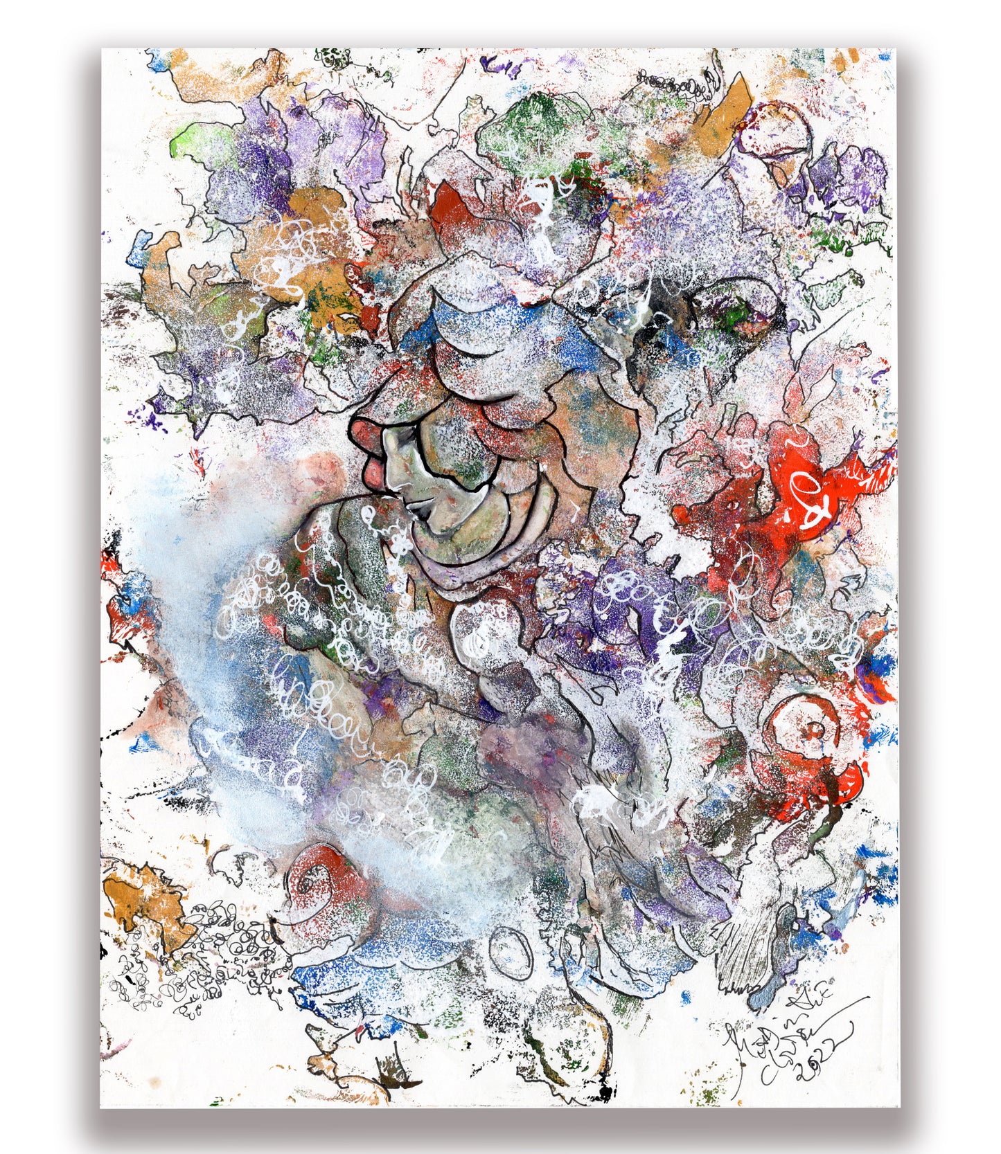 head in the clouds – original artwork -'22