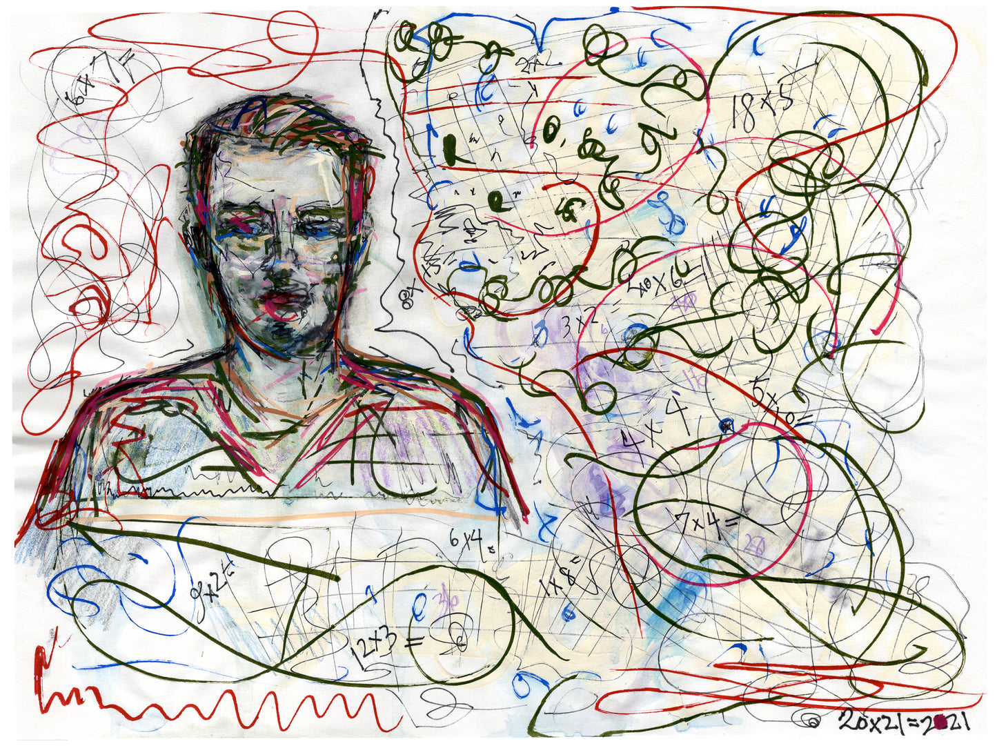 in flux, v.2 – original artwork - '21