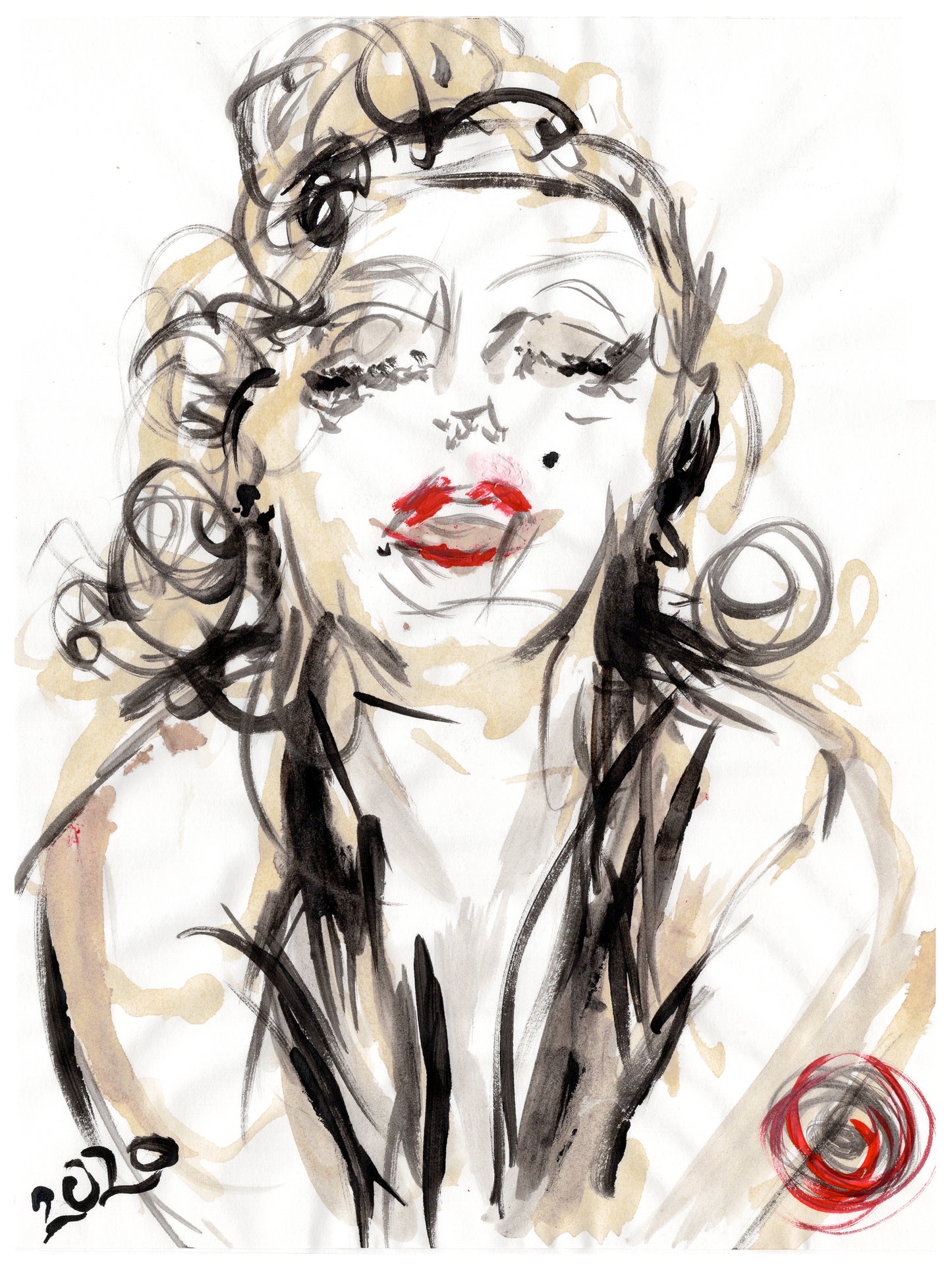 marilyn – original artwork – '20