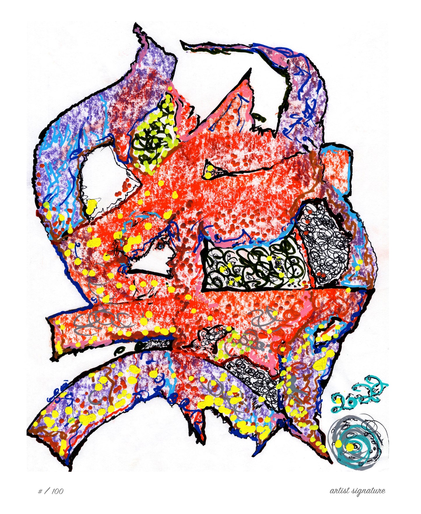 shape shifting – signed limited edition print – '22