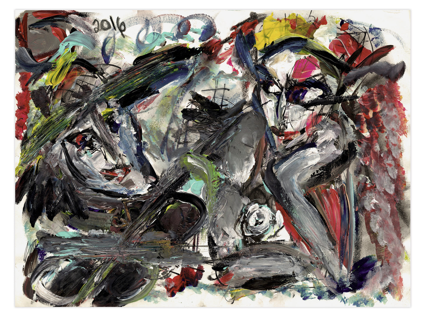 the musician and the muse – original artwork – '16