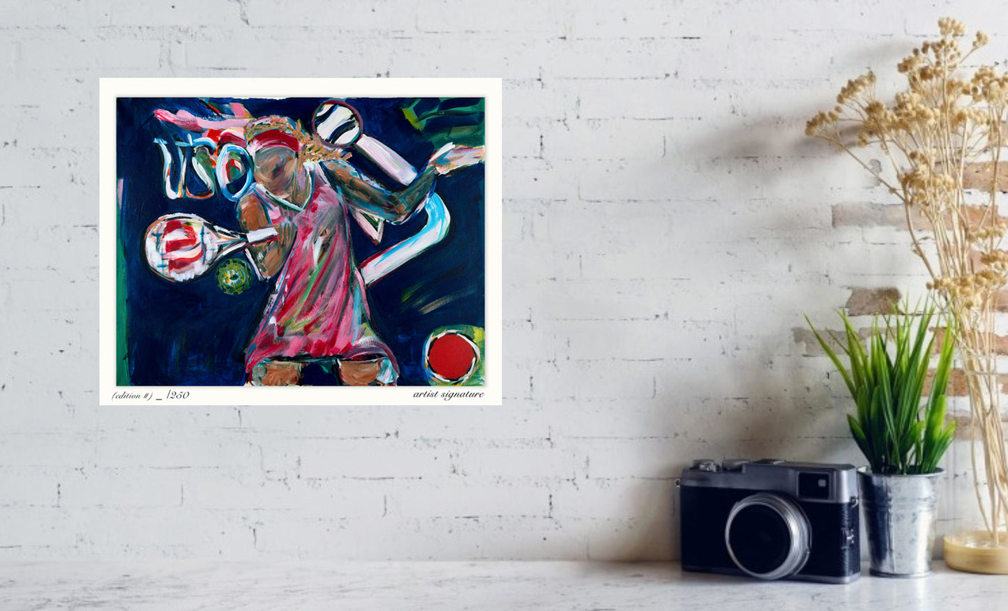 serena – signed limited edition print